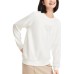 Skechers Sports Alliance Series Sweatshirt Women's Marshmallow White Marshmallow white 0074, L