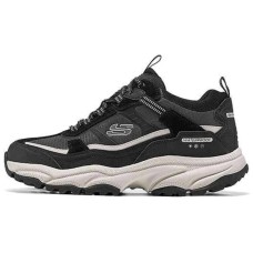Skechers OUTDOOR MENS Anti-Slip Wear-Resistant Mid-Top Hiking Shoes Men's Black Черный, 39.5