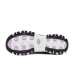 Skechers D'LITES 1.0 Anti-Slip Wear-Resistant Low-Top Chunky Sneakers Women's Black Purple Черно-фиолетовый, 35