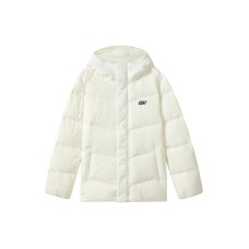 Skechers Colorful Down Jacket Unisex Marshmallow White Marshmallow white 0074, M