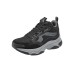 Skechers Cushioning Anti-Slip And Wear-Resistant High-Top Chunky Sneakers Men's Black Черный, 40