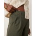JDY high waisted crop wide fit trousers in dark green Kambaba, L L34