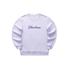 Skechers Sports Life Collection Sweatshirt Unisex Light Snow Cyan Light Snow Blue/00EW, S