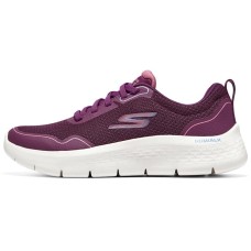 Skechers Go Walk Fle Anti-Slip Wear-Resistant Low-Top Casual Shoes Women's Red Blue красный синий, 35