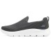 Skechers Go Walk Fle Cushioning Anti-Slip Wear-Resistant Breathability Low-Top Casual Shoes Men's Gray Blue 42