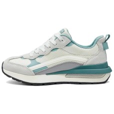 Skechers Street Anti-Slip Wear-Resistant Low-Top Casual Shoes Women's Gray Green Серый, 39