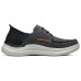 Skechers Slip Ins Slip-Resistant Low-Top Casual Shoes Men's Black Brown Коричневый, 42