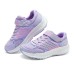 Skechers Girls Anti Slip Wear Resistant Low Top Casual Shoes Purple Kids' Lavender/Pink, 36
