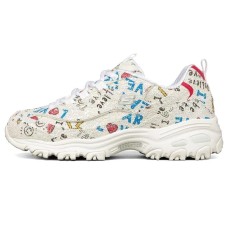 Skechers D'Lites 1.0 Low Top Daddy Shoes Multi Color Women's 37