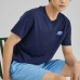 Skechers Drop Shoulder Sleeve T Shirt Unisex Medieval Blue Синий, XS