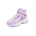 Skechers Slip-Resistant Cushioning Wear-Resistant Kids Lifestyle Shoes Purple White Teenagers 32