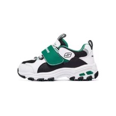 Baby Skechers D'LITES Cushioning Wear-Resistant Low-Top Toddler Shoes Green Зеленый, 23
