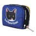 Skechers LeSportsac Collaboration Fabric Makeup Bag, Clutch Regular Women's Stool Lin Blue Stool Linen Blue