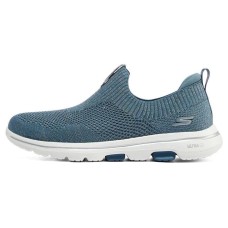 Skechers Go Walk 5 Lightweight And Breathable Low-Top Sports Casual Shoes Women's Blue 35