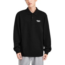 Skechers Sports Alliance Series Polo Shirt Men Carbon Black Carbon Black 0018, L