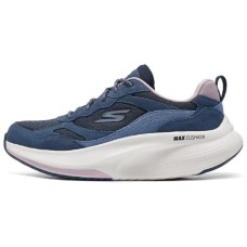 Skechers WOMEN'S GO WALK Slip-Resistant Rebound Low-Top Casual Shoes Women's Marine Blue Сине-розовый, 37.5