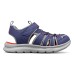 Skechers Anti Slip And Wear Resistant Breathable Children's Sandals Blue Red Teenagers 37