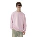 Skechers Colorful Sweatshirt Unisex Gray Pink-01NX, L