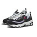 Skechers D'LITES 2.0 Balloon Puppy Cushioning Anti-Slip And Wear-Resistant Low-Top Chunky Sneakers Women's Black Purple Черный, 38