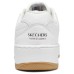 Skechers Court Classics Anti-Slip Wear-Resistant Low-Top Skateboard Shoes Women's White Yellow Белый Желтый, 37