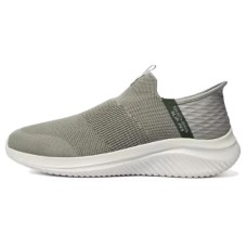 Skechers Hands Free Slip-Ins Anti-Slip Wear-Resistant Breathable Lightweight Rebound Low-Top Casual Shoes Men's Taupe Серо-коричневый, 42