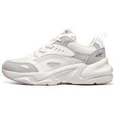 Skechers Bobs Bamina 2 'White Grey' Women's 38.5