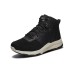 Skechers Relaxed Fit Durable Cushioning Ankle-Length Outdoor Boots Men's Black 42