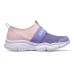Skechers Kids Slip Resistant Cushioning Low Top Kids' Running Shoes Pink Purple Teenagers Pink Purple, 32