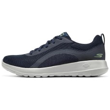 Skechers GO WALK Ma Cushioned Slip Resistant Abrasion Resistant Low Top Casual Shoes Men's Blue Черный, 40