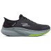 Skechers WOMEN'S GO WALK Anti-Slip Wear-Resistant Low-Top Casual Shoes Men's Black Gray Серый, 41