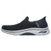 Skechers Go Walk Arch Fit Slip Resistant And Breathable Low Top Casual Shoes Men's Black Черный, 42