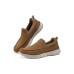 Skechers Anti-Slip Wear-Resistant Low-Top Casual Shoes Men's Chestnut Коричневый, 41