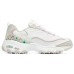 Skechers D'LITES 1.0 Anti-Slip Wear-Resistant Low-Top Chunky Sneakers Women's White Gray Pink 38