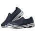 Skechers Go Walk 5 Cushioned Anti-Slip And Wear-Resistant Lightweight Low-Top Casual Shoes Men's Dark Blue White 41