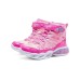 Skechers Sweetheart Lights Breathable Kids Lifestyle Shoes Pink Teenagers 33.5