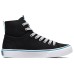 Skechers Street Anti-Slip And Wear-Resistant Lightweight High-Top Canvas Shoes Women's Black Черный, 35