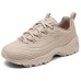 Skechers DLITES Slip-Resistant Breathable Low-Top Chunky Sneakers Women's Tan Бежевый, 36