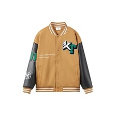 ANTA Kids Baseball Jerseys Apricot Brown, 110