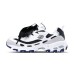 Skechers D'LITES 1.0 Cushioning Slip Resistant Coverage Support Low Top Chunky Sneakers Women's Black White Серый, 35