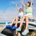 Skechers Foamies Kids' Sandals Kids Синий, 27.5