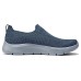Skechers Cushioned Wear-Resistant Breathable Rebound Low-Top Casual Shoes Men's Blue Синий, 42.5