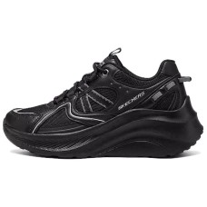 Skechers Bob's Anti-Slip Wear-Resistant Low-Top Casual Shoes Women's Black Черный, 36