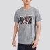 Skechers T Shirt Unisex Medium Heather Gray Medium Heather Gray 004F, S