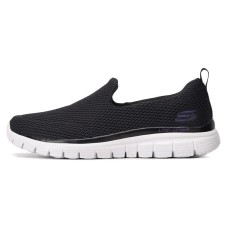Skechers Go Walk Burst Slip On 'Black White' 40