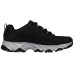 Skechers Relaxed Fit Cushioning, Slip Resistant, Abrasion Resistant, Waterproof Low Top Step Shoes Men's Black 41.5