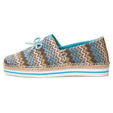 Joy&Mario Espadrilles Women's Beige/Red/Blue Синий, 40
