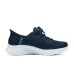 Skechers Slip Ins Slip-Ins Technology Cushioning Wear-Resistant Low-Top Casual Shoes Women's Blue navy/lavender, 38.5