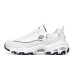 Skechers D'LITES 1.0 811 Manufacture Soul Freedom Low-Top Chunky Sneakers Women's White Gray Brown White gray brown, 35