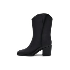 PEDRO Knee high Boots Women's Black/White Черный, 35