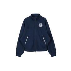 adidas Women'ss Letter Embroidered Running Training Jacket Blue Синий, S